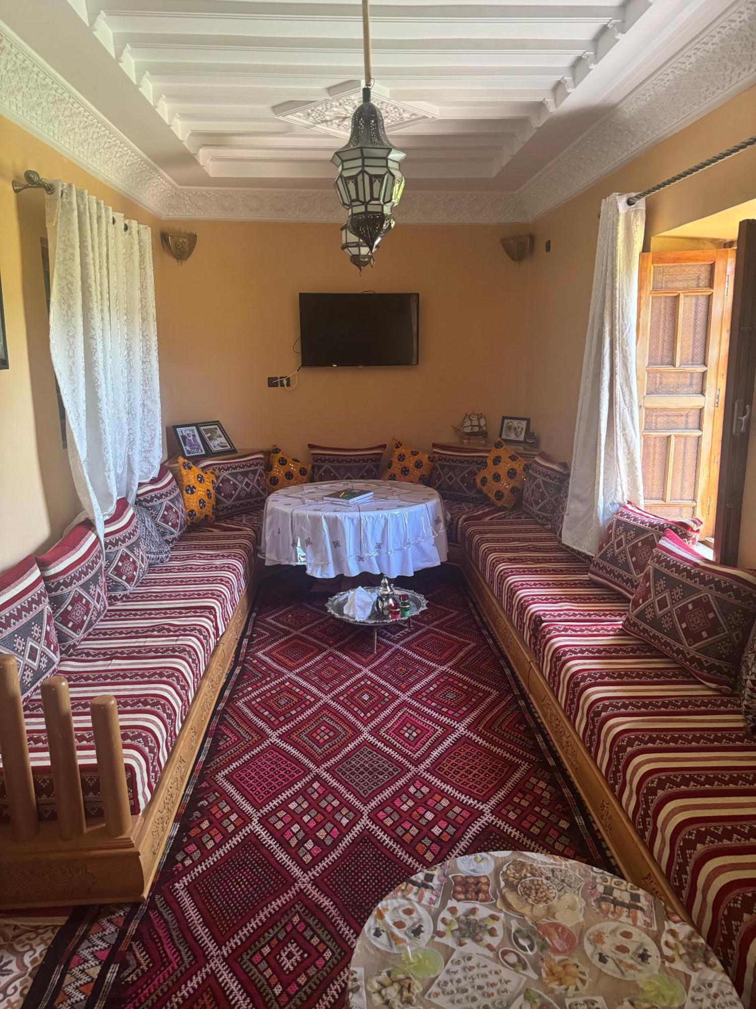 Gite Marbie Maison Rurale, Une Experience Naturelle Unique, Au Coeur Du Moyen Atlas, Maroc Kasba Tibouda Dış mekan fotoğraf